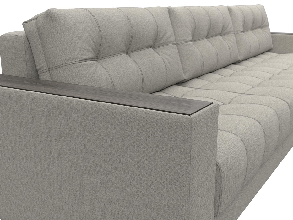 Диван угловой с декором Лига-049 НПБ Лонг (амур 02 бежевый) Диван угловой с декором Лига-049 НПБ Лонг (амур 02 бежевый)