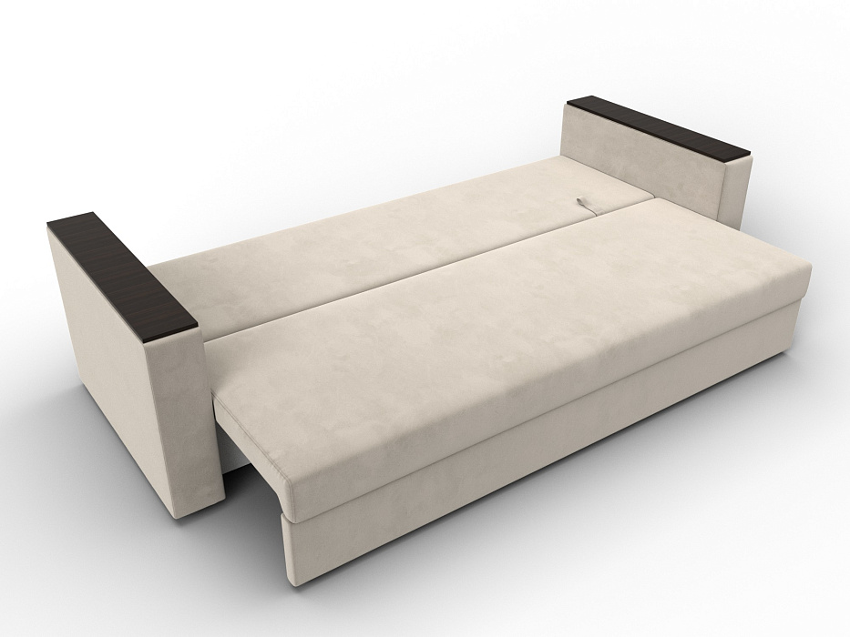 Диван прямой Атланта без стола (бежевый)