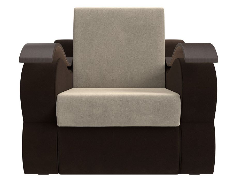 Кресло-кровать Меркурий 80 (бежевый\коричневый)