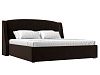 Кровать интерьерная Лотос 180 (коричневый)