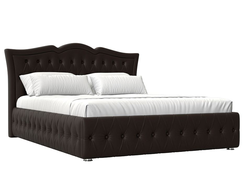 Интерьерная кровать Герда 180 (коричневый)