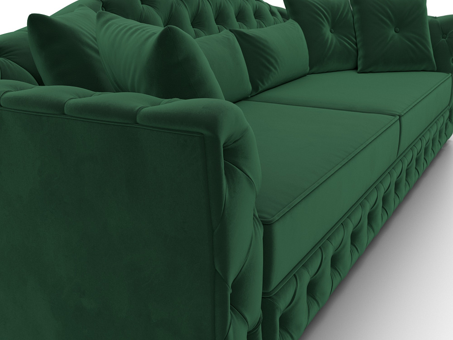 Диван прямой Артис (seven 626 зеленый)