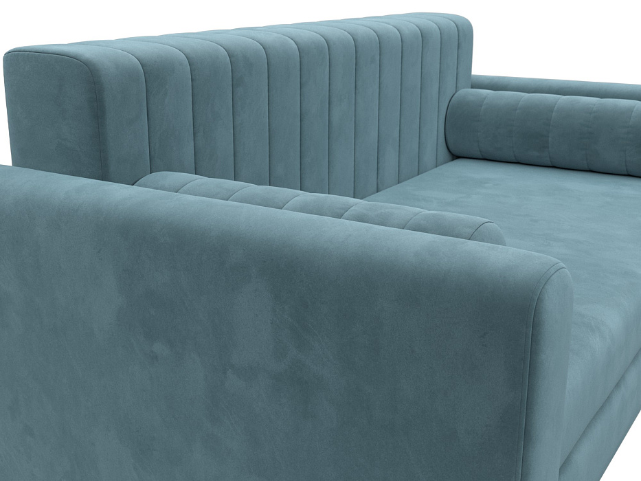 Диван прямой Лига-070 (seven 113 бирюзовый)