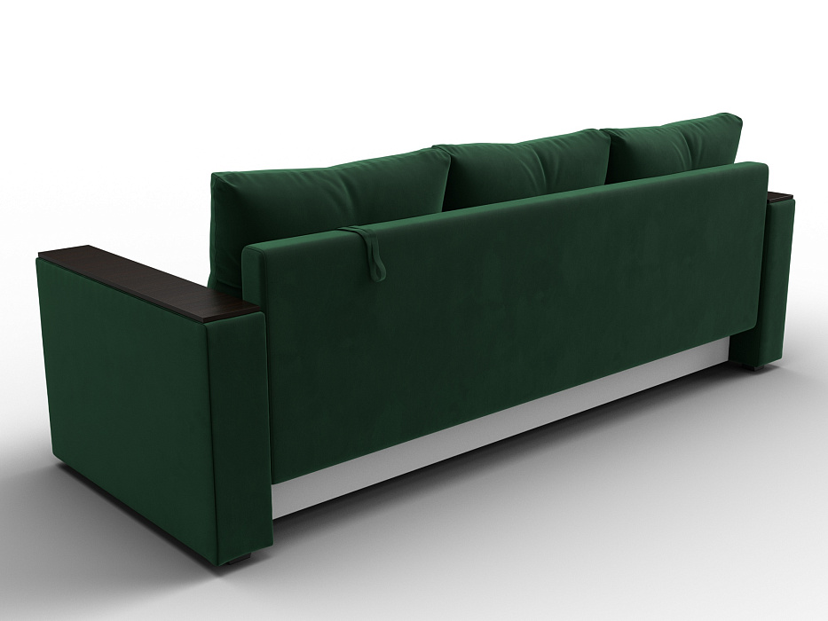 Диван прямой Атланта без стола (seven 626 зеленый)