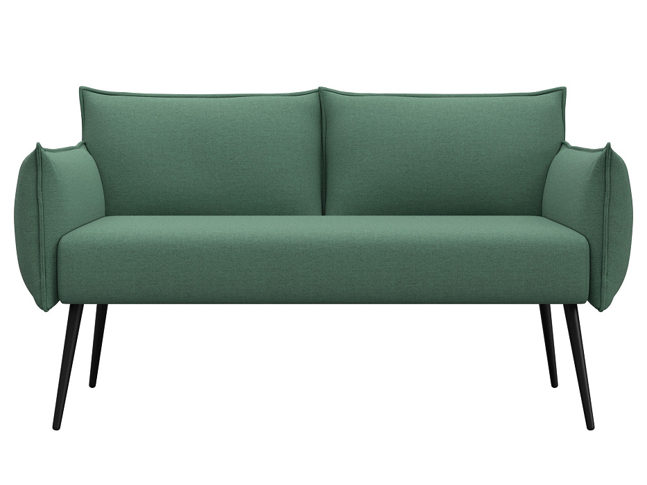 Диван прямой Лига-083 (рогожка амур 11 зеленый)