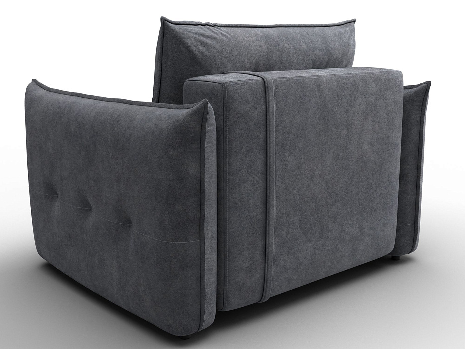 Кресло Лига-100 НПБ (brut 16 темно-серый)