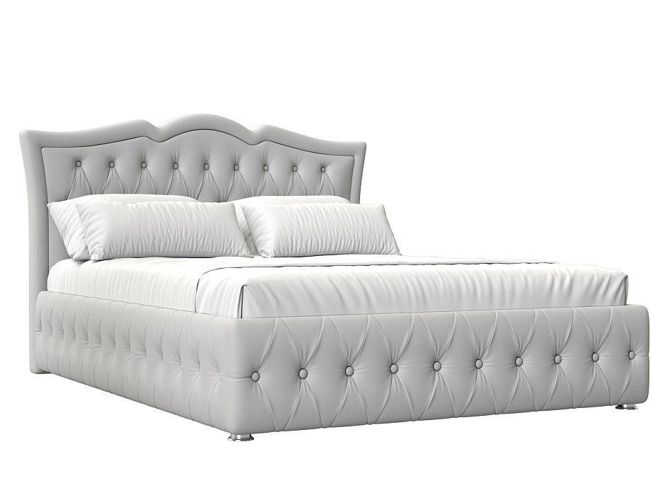Интерьерная кровать Герда 160 (белый цвет)