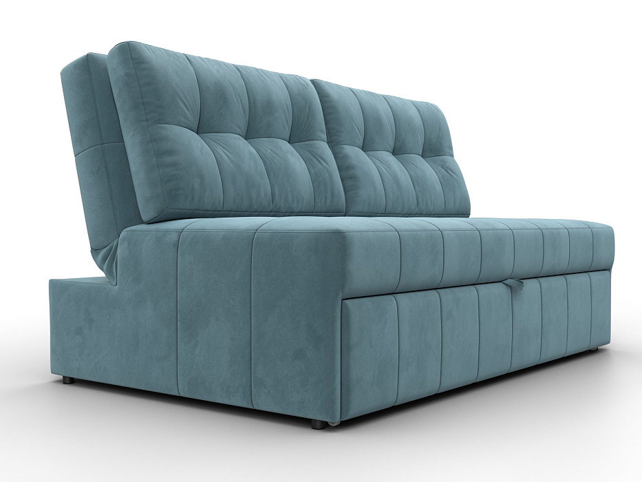 Диван прямой Лига-107 (140) (seven 113 бирюзовый)