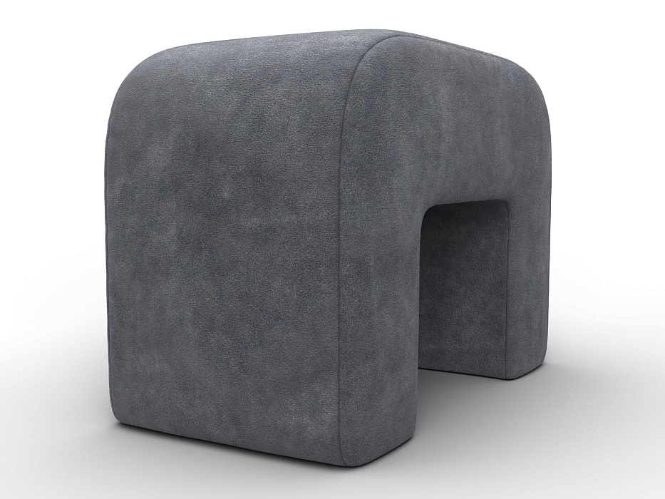 Пуф 008 (brut 16 темно-серый)