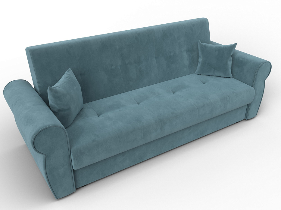 Диван-книжка Лига-019 (бирюзовый)