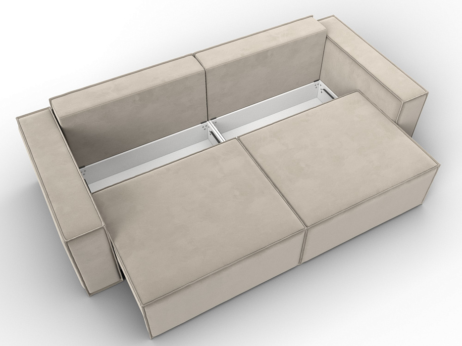 Диван прямой Куба (бежевый)