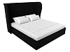 Интерьерная кровать Далия 160 (черный цвет)
