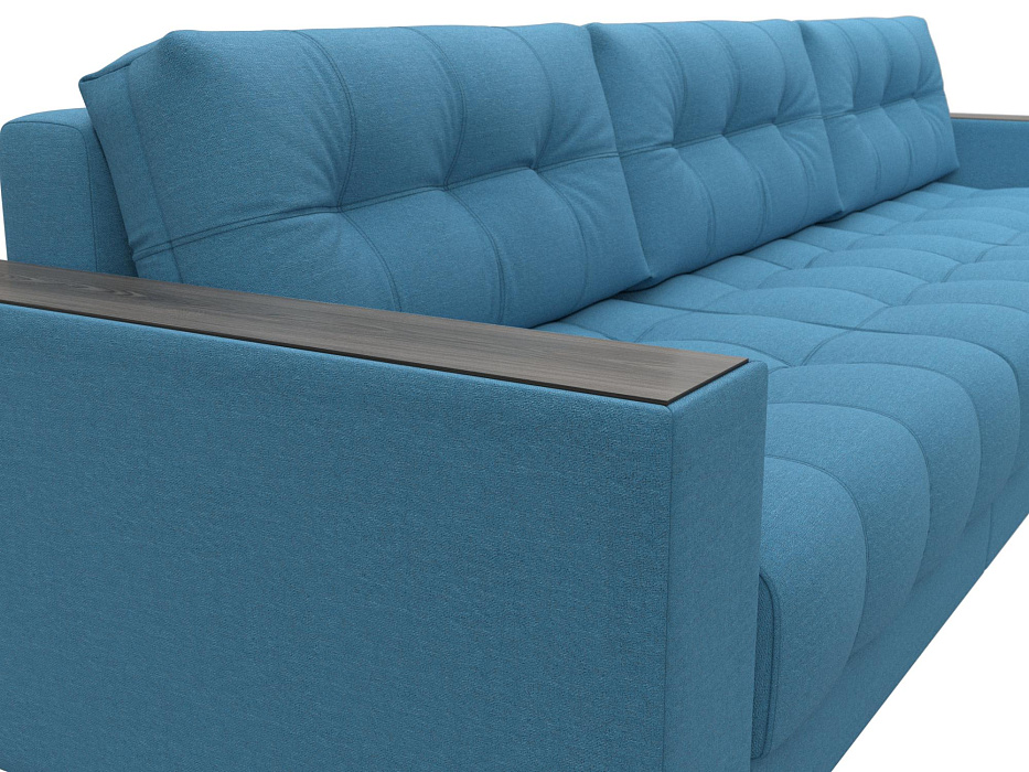 Диван угловой с декором Лига-049 НПБ Лонг (амур 10 голубой) Диван угловой с декором Лига-049 НПБ Лонг (амур 10 голубой)