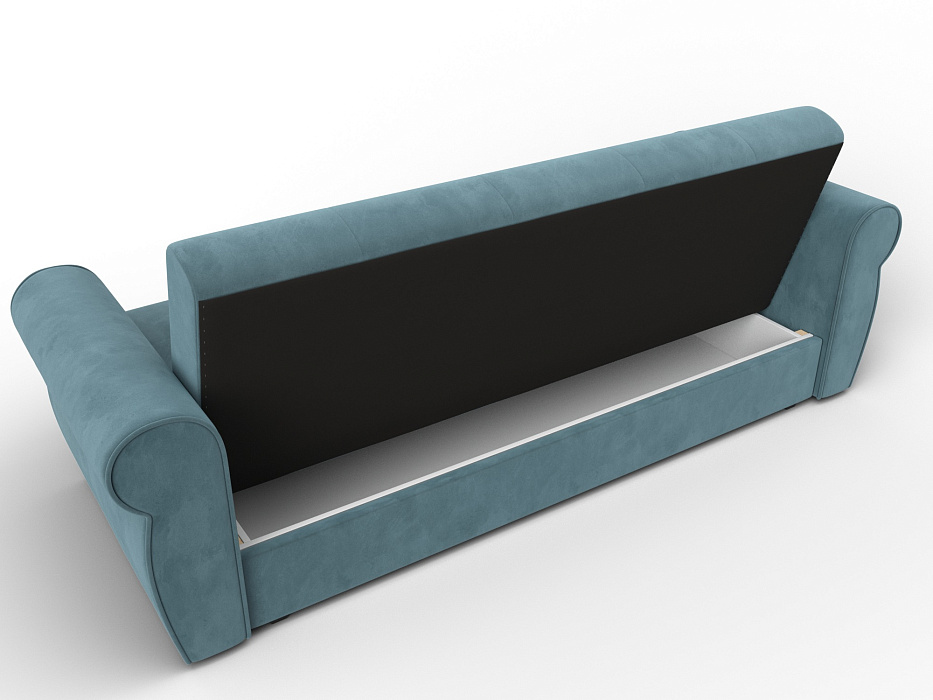 Диван-книжка Лига-019 (бирюзовый)