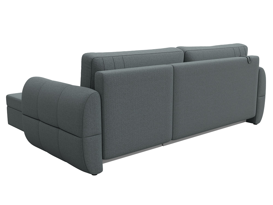 Диван угловой Лига-147 угол универсальный (амур 07 серый)