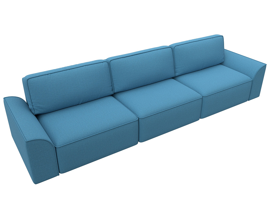 Диван прямой Лига-048 НПБ Лонг (амур 10 голубой) Диван прямой Лига-048 НПБ Лонг (амур 10 голубой)