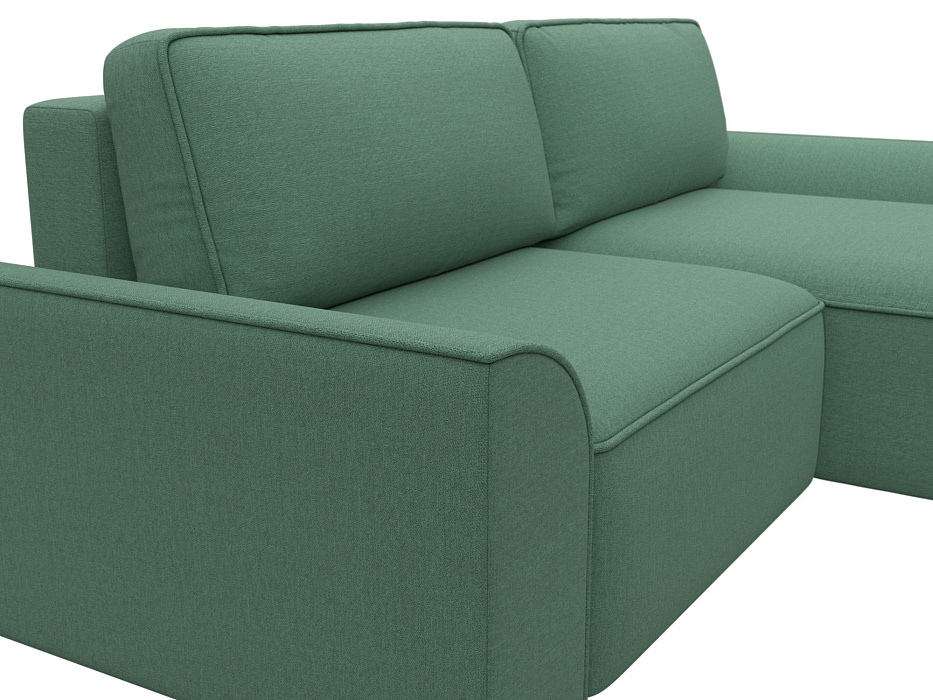 Диван угловой Лига-048 НПБ (амур 11 зеленый) Диван угловой Лига-048 НПБ (амур 11 зеленый)