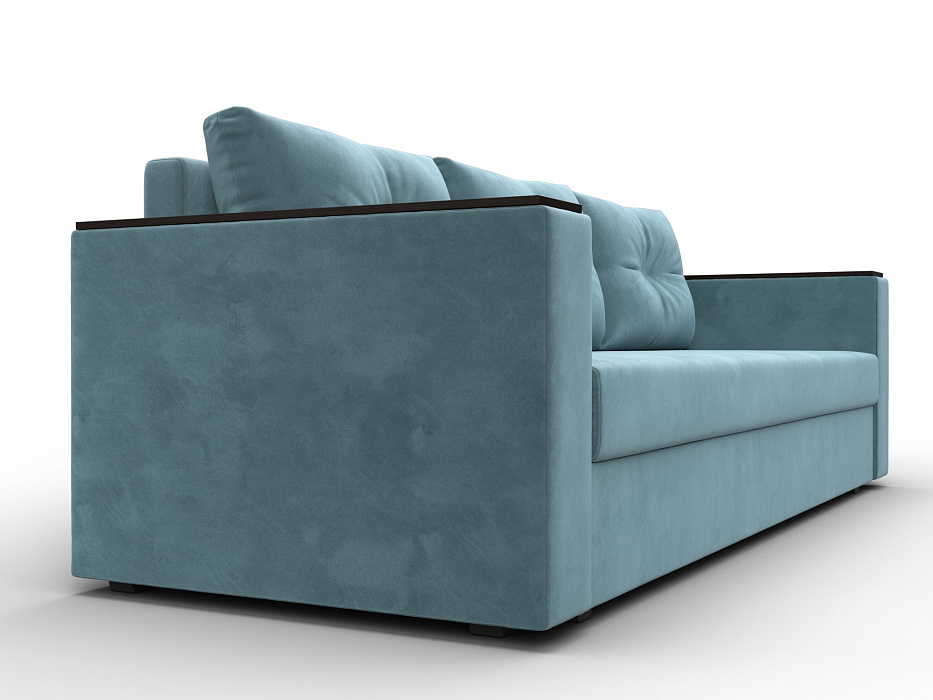 Диван прямой Атланта без стола (seven 113 бирюзовый)
