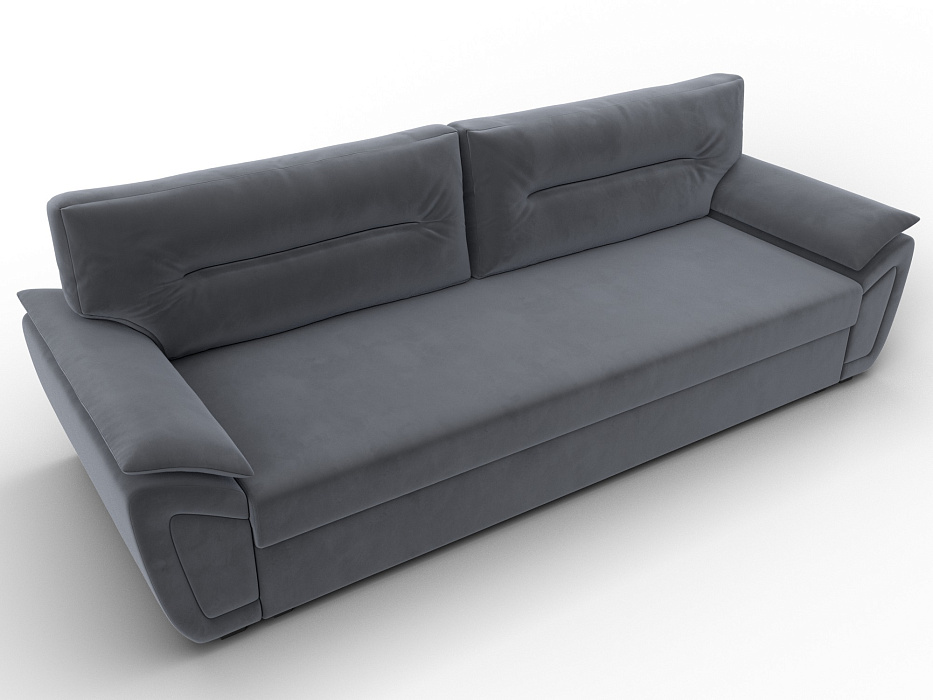 Диван прямой Нэстор Лайт (seven 17 серый)