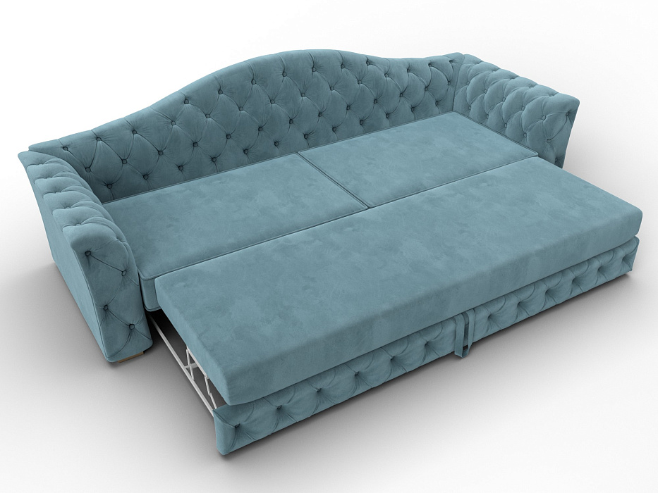 Диван прямой Артис (seven 113 бирюзовый)