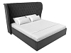 Интерьерная кровать Далия 180 (серый цвет)