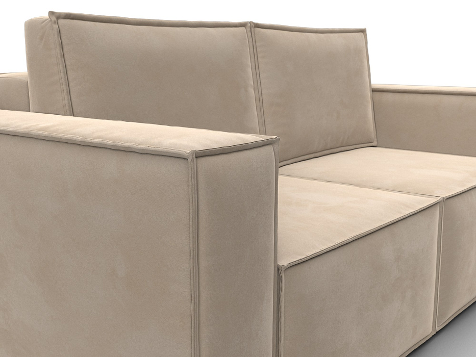 Диван прямой Куба мини (бежевый)