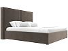 Интерьерная кровать Аура 160 (коричневый цвет)