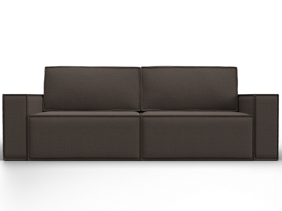 Диван прямой Куба Лайт (амур 05 коричневый)