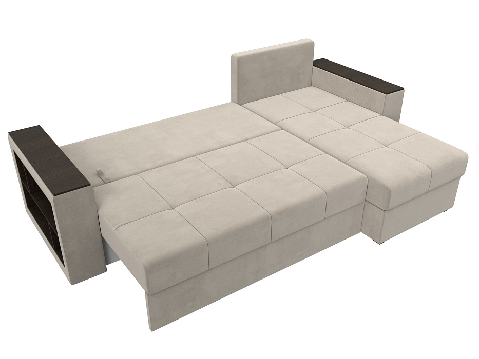 Диван угловой Дубай Лайт угол универсальный (бежевый)