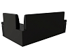 Кухонный угловой диван Деметра правый угол (черный цвет)