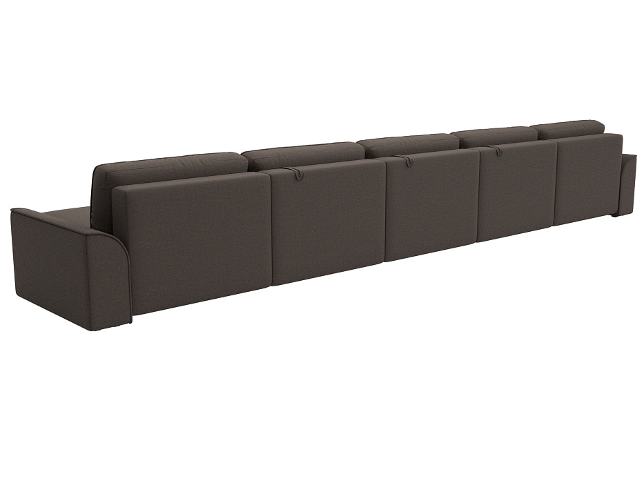 Диван П-образный Лига-048 НПБ МегаЛонг (амур 05 коричневый) Диван П-образный Лига-048 НПБ МегаЛонг (амур 05 коричневый)