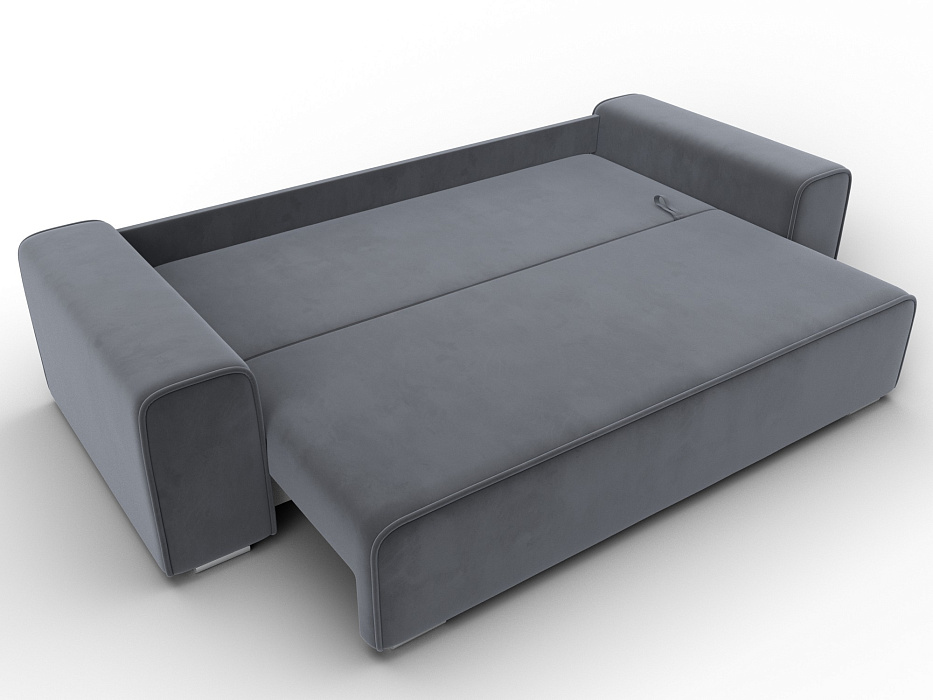 Диван прямой Лига-029 (серый)