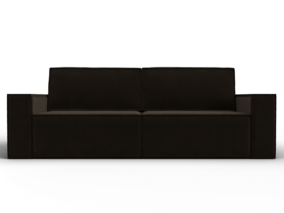 Диван прямой Куба (коричневый)