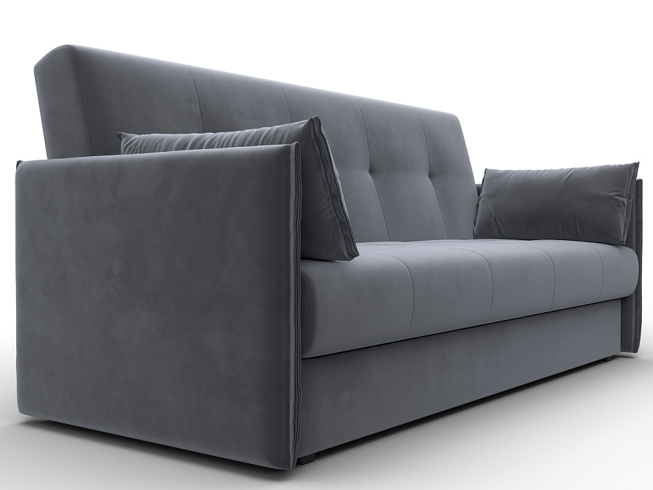 Диван-книжка Лига-018 (серый)