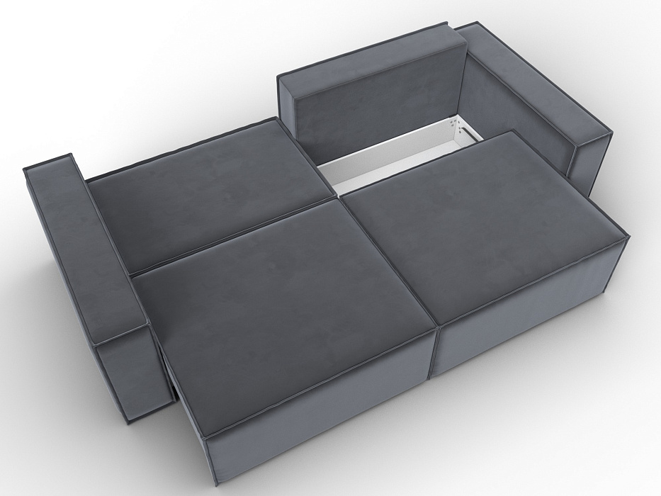 Диван прямой Куба (серый) Диван прямой Куба (серый)