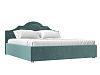 Интерьерная кровать Афина 160 (бирюзовый цвет)