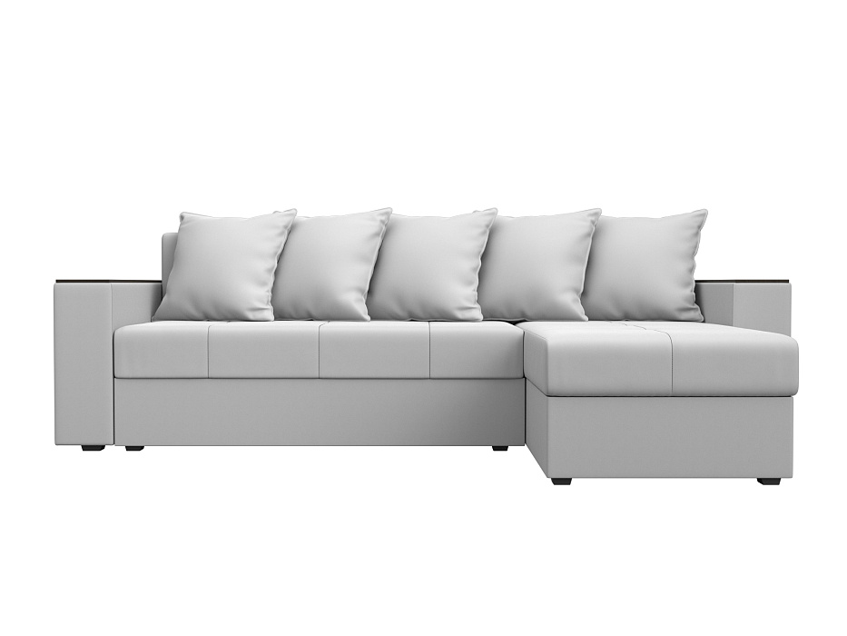 Диван угловой Дубай Лайт угол универсальный (белый)