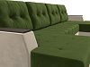 П-образный диван Эмир (зеленый\бежевый)