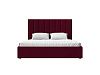 Интерьерная кровать Афродита 160 (бордовый цвет)