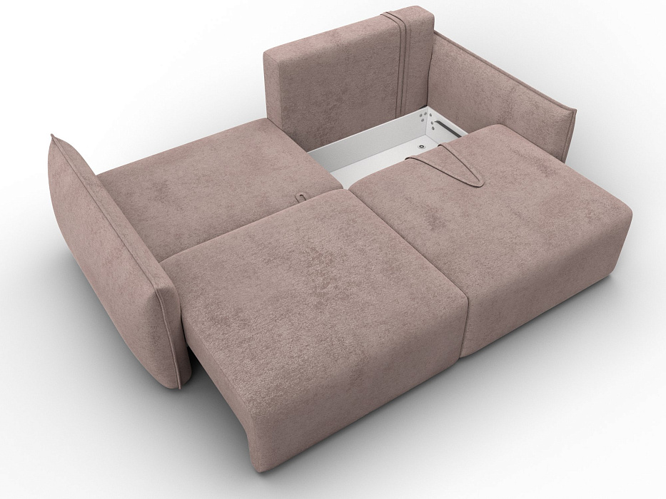 Диван прямой Лига-051 НПБ (tower 05 бежевый)