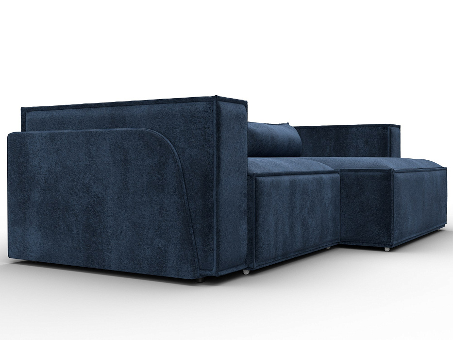 Диван угловой Лига-061 угол правый (tower 13 синий)