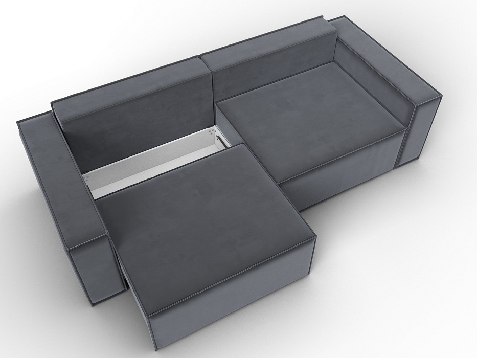 Диван прямой Куба (серый) Диван прямой Куба (серый)