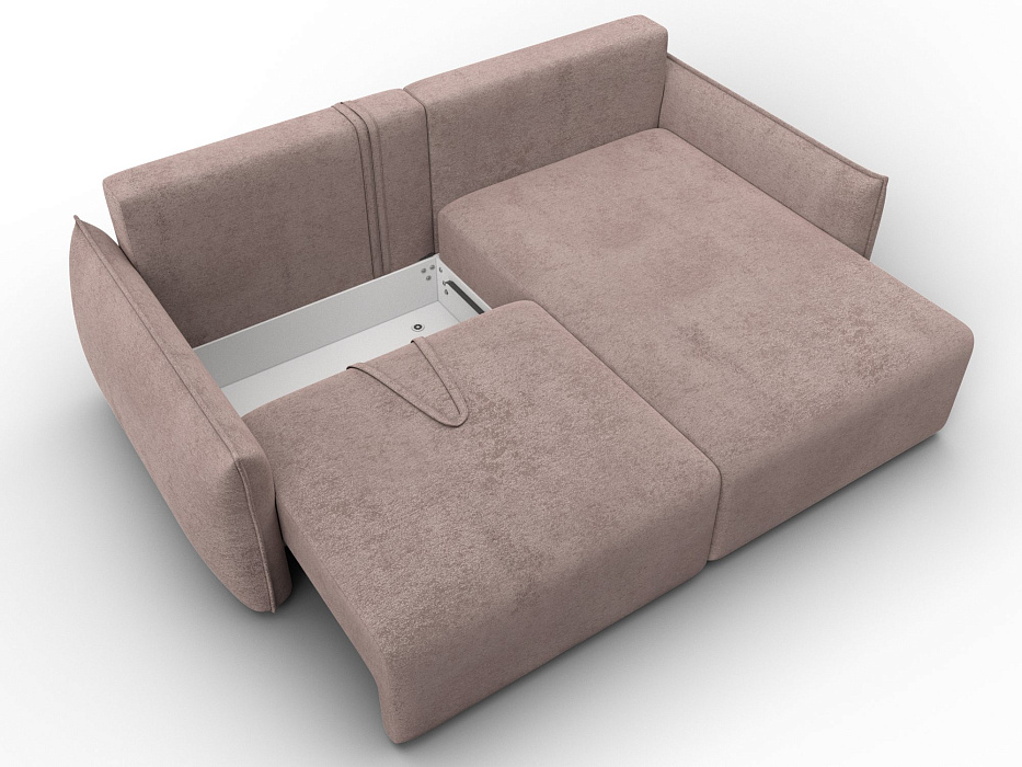 Диван угловой Лига-051 НПБ угол универсальный (tower 05 бежевый)