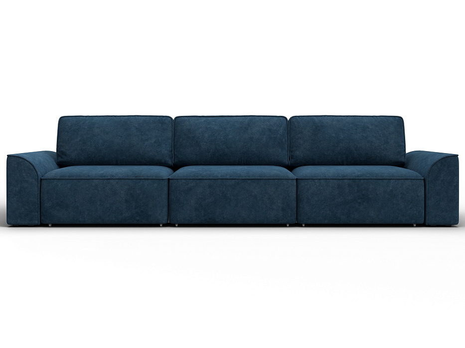 Диван прямой Лига-048 НПБ Лонг (brut 11 синий)