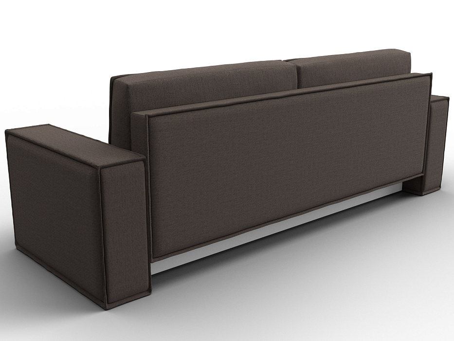 Диван прямой Куба Лайт (амур 05 коричневый)