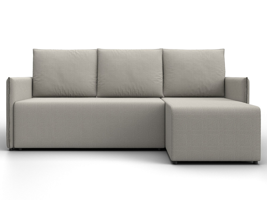 Диван угловой Лига-124 угол универсальный (амур 02 бежевый)