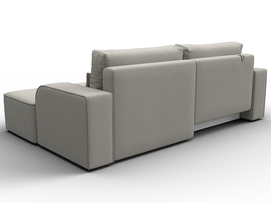 Диван угловой Лига-120 угол правый (амур 02 бежевый)