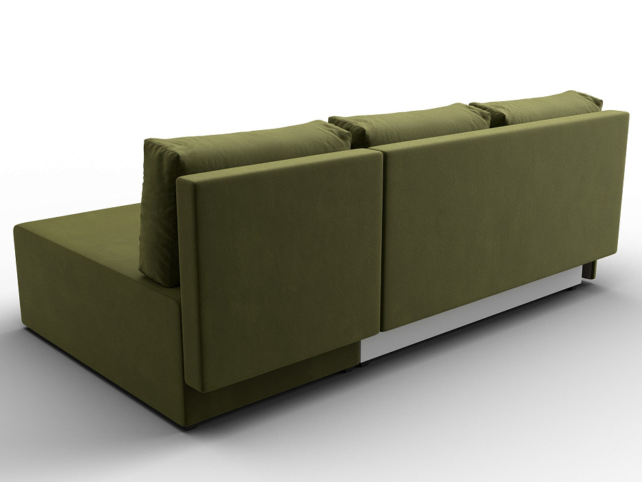 Диван угловой Поло правый угол (зеленый)