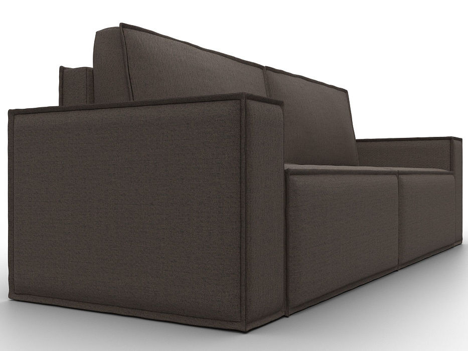 Диван прямой Куба Лайт (амур 05 коричневый)