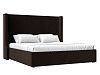 Интерьерная кровать Ларго 160 (коричневый)
